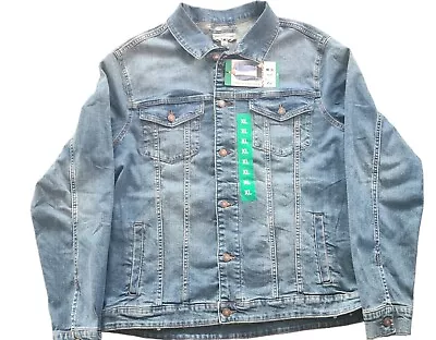 New Men's English Laundry Denim Jacket | Size: XXL |  Light Blue • $29.99