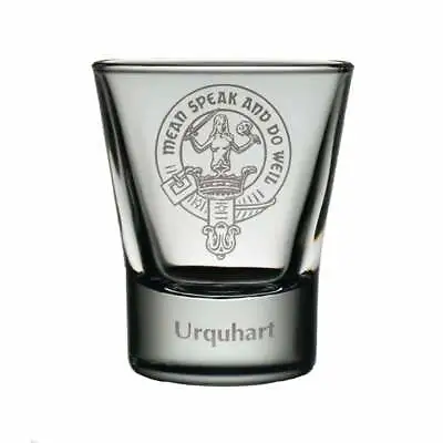 Art Pewter MacDonald (of The Isles) Clan Crest Dram Glass TOT-C50 • $9.35