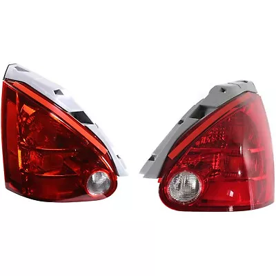 Halogen Tail Light Set For 2004-2008 Nissan Maxima Clear & Red Lens 2Pcs • $203.59