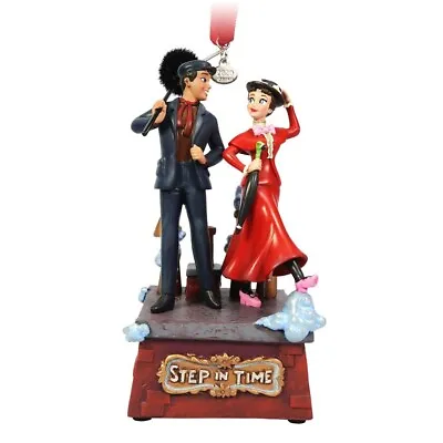 Disney Mary Poppins & Bert Singing Living Magic Musical Sketchbook Ornament New • $28.99