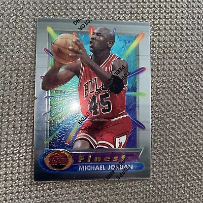 1994-95 Topps Finest #331 Michael Jordan W/Protective Coating • $110