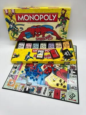 Monopoly Spider-Man Collector's Edition Board Game USAopoly Spiderman READ • $19.95