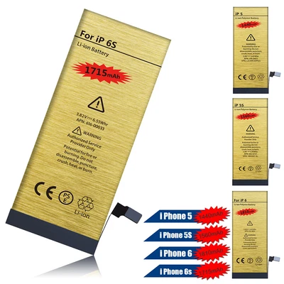 $10.52 • Buy For Apple IPhone6/6S/5/5S High Capacity Battery Replacement Tools Fashion