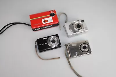 Lot Of 4 Digital Cameras For Parts • $15