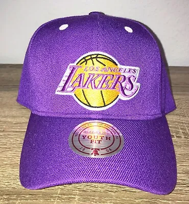 Los Angeles Lakers Snapback Hat Youth Kids Mitchell & Ness NBA New Lebron Kobe • $23.99