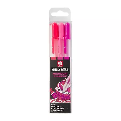 Sakura - Gelly Roll Moonlight Sweets - Set Of 3 Gel Pens - In A Handy Wallet • £7.49