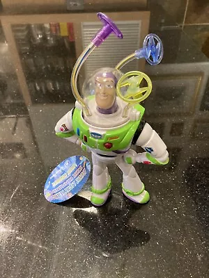 Disney Store Toy Story Buzz Lightyear 8  Figure Light Up Chaser Spinner LED • $12.40