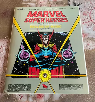 Marvel Super Heroes MHAC 9 Realms Of Magic TSR 6870 Complete • $119.95