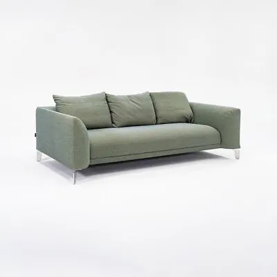 2022 Marcel Wanders For Moooi Canvas 230 Three Seat Sofa Couch In Justo Alge • $7000