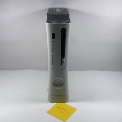 Xbox 360 Console For PARTS Turns On (DISC TRAY WONT OPEN) 60 Gig Hard Drive • $49.99