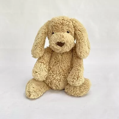 £4.99 • Buy Jellycat Med Bashful Toffee Puppy Dog Brown Soft Beanie Toy 12  Labrador Teddy