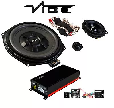 Vibe Car Amplifier + Subwoofer + Speaker Upgrade Kit For BMW 5 Series E60 E61 • £379