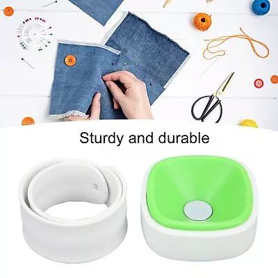 Magnetic Wrist Pincushion Premium Rubber Magnetic Pin Cushion For Sewing For • $15.06