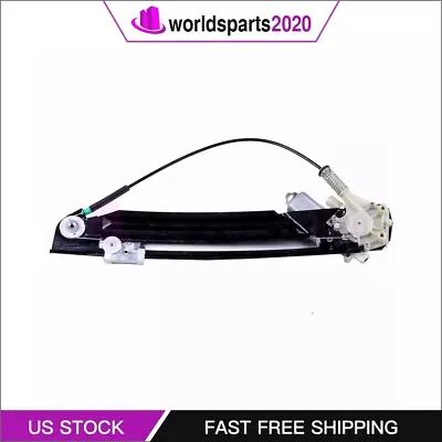 Rear Left Driver Side Window Regulator With Motor Fits BMW 525i 528i 540i M5 E39 • $46.99