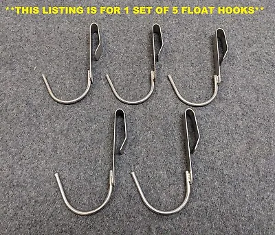 5 Pack Of Stainless Steel Concrete Float Hook & Belt Tool Hooks Made In USA • $125