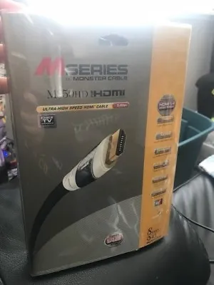 Monster MSeries M850HD 8' HDMI Cable Open But New! • $32