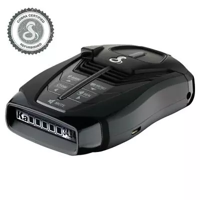 $119.99 • Buy Cobra RAD 480i Radar/Laser Detector Updateable BLUETOOTH Certified Refurbished