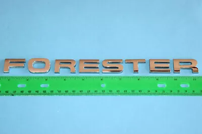 09 10 11 12 13 SUBARU FORESTER Rear Hatch / Trunk Lid - Logo Emblem Letters OEM • $18.95