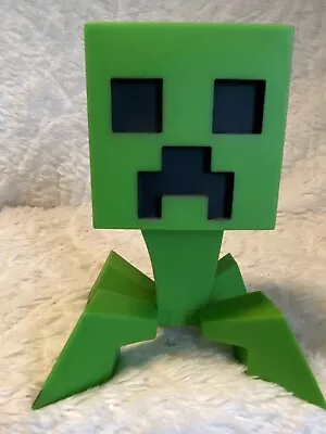 JINX MINECRAFT CREEPER 6-INCH VINYL ACTION FIGURE  (Used No Box) • $12.95