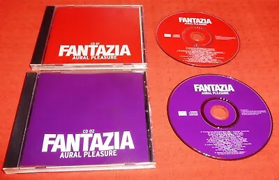 Various Artists Cd X 2-fantazia Aural Pleasure-2000 Uk Issue On Mushroom Records • £9.99