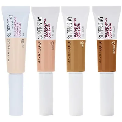 Maybelline - SuperStay Full Coverage Eye Concealer 6ml - ** Various Shades ** • £4.49