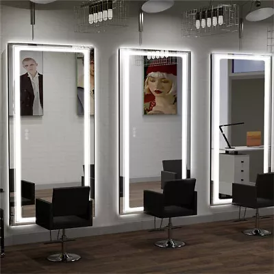 XXXL HD LED Bathroom Mirror Sleekest Illuminated Vanity Mirror Barbershop Salon • £179.93