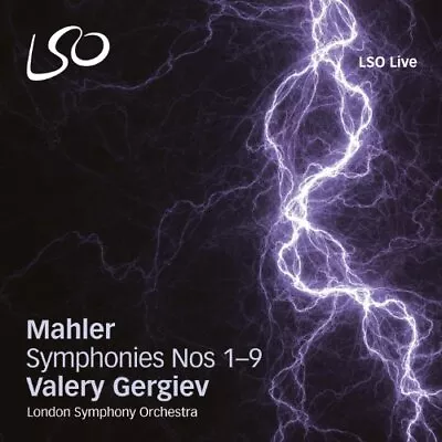 LONDON SYMPHONY ORCH - MAHLER / SYMPHONIES NO.1-9 GERGIEV - New CD A - J123z • £34.01