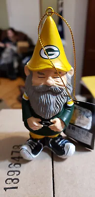 GREEN BAY PACKERS LITTLE GNOME CHRISTMAS Ornament New • $8.25