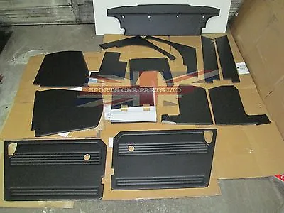 New 13 Piece Interior Panel Set W Door Panels For MG Midget 1970-79 Made In UK • $499.95