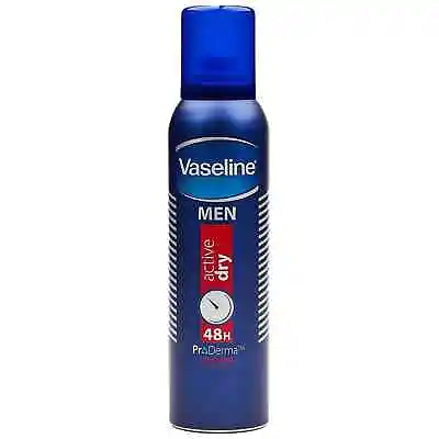 Vaseline Men Active Dry 48Hr Anti-Perspirant 250ml • £3.99