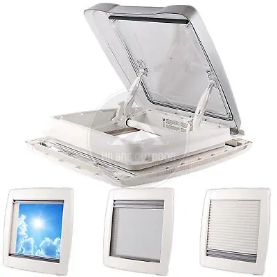 Mpk Vision Star Pro Roof Sky Light Window Vent 400 White For Caravan & Motorhome • $138.86