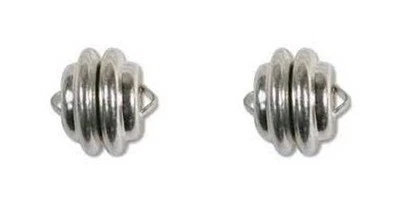 $43.25 • Buy 12 Hypo-Allergenic MAGNETIC CLASPS Mag-Lok 11x11mm No Nickel ~  Super Strong