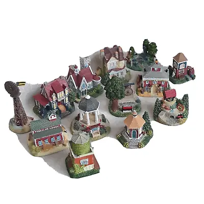 $49.99 • Buy (13) Liberty Falls International Resourcing Services Christmas Village Houses