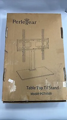 Perlegear Universal Table Top Pedestal TV Stand For 32 -55 PGTVS09 • £14.99