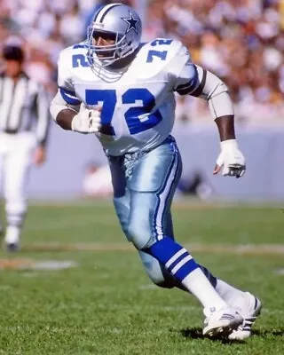 Dallas Cowboys Ed 'Too Tall' Jones Nfl Football  8x10 PHOTO PRINT • $6.99