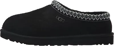 UGG Men's TASMAN Casual Comfort Sheepskin & Suede Clog Slippers BLACK 5950 • $130
