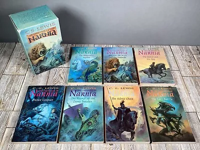 The Chronicles Of Narnia By C S Lewis 7 X Paperback Book Set - Collins  • £6.99