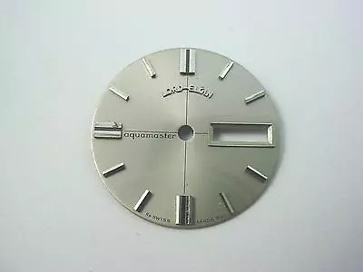 Lord Elgin Aquamaster Silver Vintage Watch Dial 26.48mm Day Date Windw Stick Mrk • $49