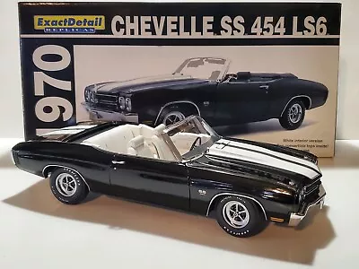 Lane Exact Detail 1970 Chevy Chevelle SS 454 LS6 Convertible 1:18 Diecast Car • $239.95