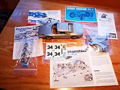 For Scalextric ..Monogram 1.24 Porsche 904 Slot Car Kit .. Vintage New Old Stock • £180