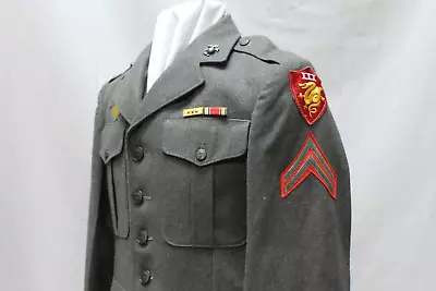 USMC WW2 Service Tunic – 3-M . UA3012bw • $180