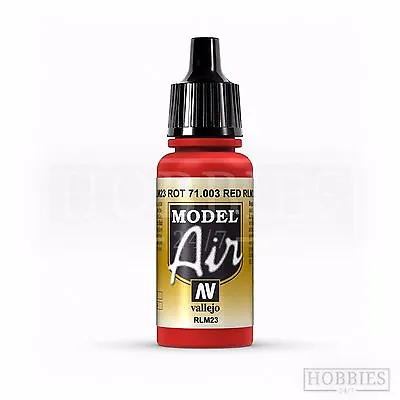 Vallejo Model Air War Paints Acrylic Airbrush Colours Full Set Spray 17ml Bottle • £4.65