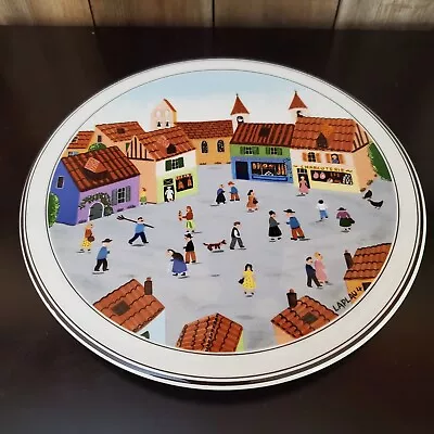 Villeroy & Boch Design Naif Old Village Large Cake Gateaux Stand Plate 8  LN! • $24.95