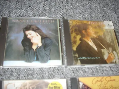 Small Job Lot Of 2 Nanci Griffith CD Albums ( Lone Star State Of Mind / Storms ) • £3.99