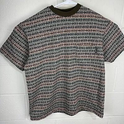Vintage Stussy AOP Skate Streetwear 1980s Made In USA Pocket T-Shirt Large Rare • $149.99