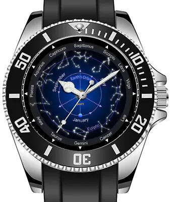 Zodiac Star Constellations Sporty Unique Stylish Wrist Watch • £34.99