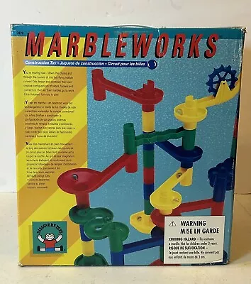 Vintage Discovery Toys Marbleworks Marble Run Set - Complete With Marbles • $49.99