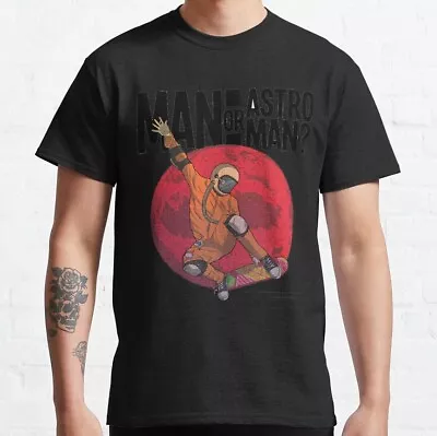 Man Or Astroman Retro Shirt Vintage Graphic Unisex T-Shirt Size S-5XL • $24.99