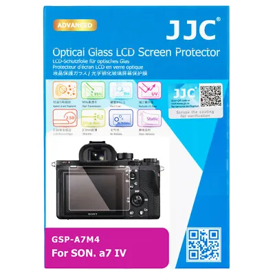 $18.69 • Buy JJC Optical Glass LCD Screen Guard Protector Film Fr Sony A7M4 A7 Mark IV Camera
