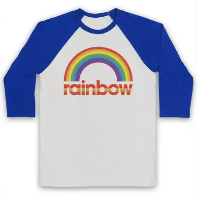 Rainbow Logo Kids Tv Show Unofficial Zippy Bungle 70's 3/4 Sleeve Baseball Tee • £23.99